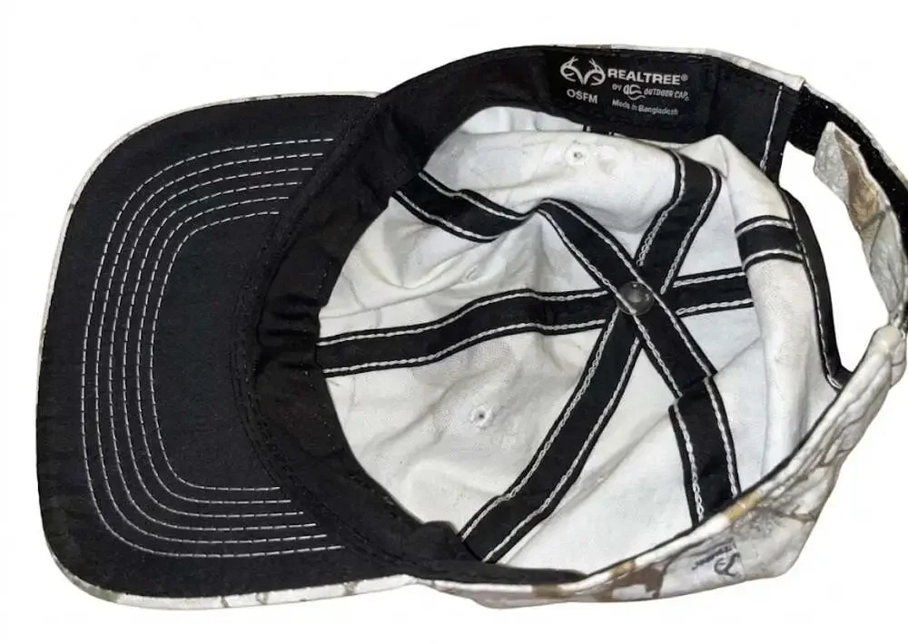 Realtree Xtra Snow Camo Adjustable Baseball Cap